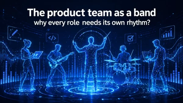 The product team as a band – why every role needs its own rhythm? 