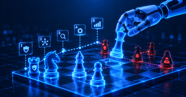 Cybersecurity as chess: thinking 5 moves ahead with agentic AI