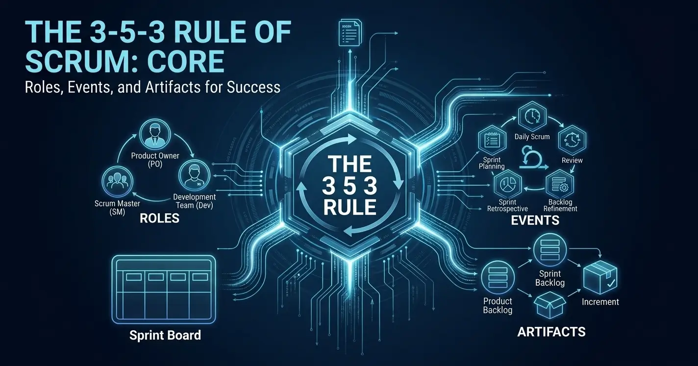 The 3 5 3 rule of Scrum for DevOps teams