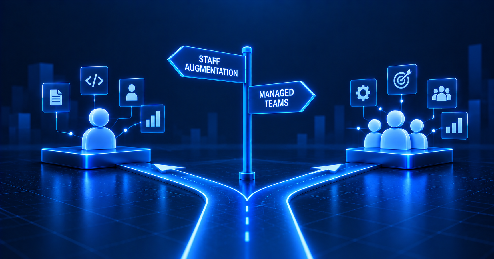 Staff augmentation vs managed teams: a decision guide for EU/US companies