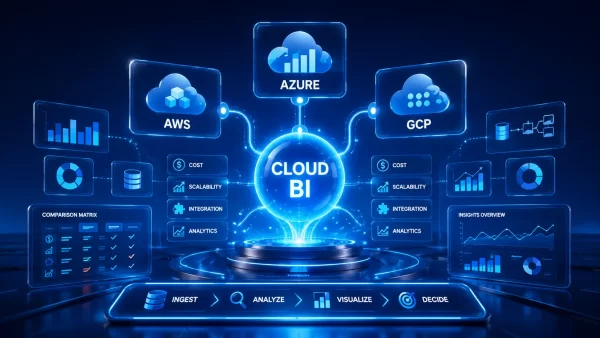 Business intelligence in the cloud: AWS vs Azure vs GCP