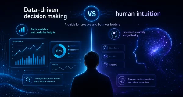 Data-driven decision making vs human intuition: A guide for creative and business leaders