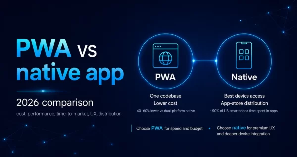 Progressive web apps (PWA) vs native apps: 2026 comparison